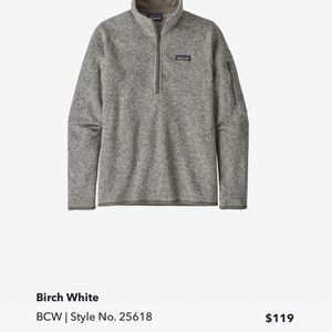 *SOLD*Patagonia 1/4 Zip Pullover